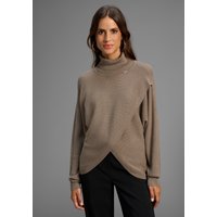 Bruno Banani Rollkragenpullover mit Wickel-Optik - NEUE KOLLEKTION von Bruno Banani