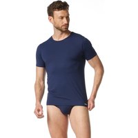 Bruno Banani Rundhalsshirt "CHECK LINE 2.0" hüftbedeckend, elastisch von Bruno Banani