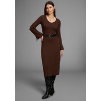 Bruno Banani Strickkleid Ohne Taschen mit besonderem Ärmeldetail Bruno Banani Strickkleid Ohne Taschen mit besonderem Ärmeldetail von Bruno Banani