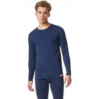 Bruno Banani Unterhemd "Warm Up", mit kontrastfarbenen Markenlabel von Bruno Banani