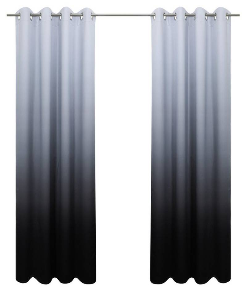 Bruno Banani Verdunkelungsvorhang Clemton (1 St), Ösen, verdunkelnd, Polyester, Verdunkelung, Schutz, Privatsphäre, blickdichter Vorhang von Bruno Banani