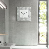 Bruno Banani Wanduhr "Beton auf Alu" von Bruno Banani