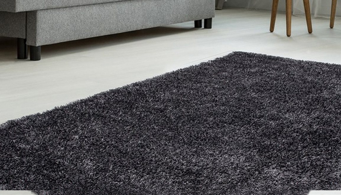 Bruno Banani Hochflor-Teppich Alga, rechteckig, Höhe: 40 mm, Uni, Shaggy, Langflor, besonders weich und kuschelig, Wohnzimmer Bruno Banani Hochflor-Teppich Alga, rechteckig, Höhe: 40 mm, Uni, Shaggy, Langflor, besonders weich und kuschelig, Wohnzimmer von Bruno Banani