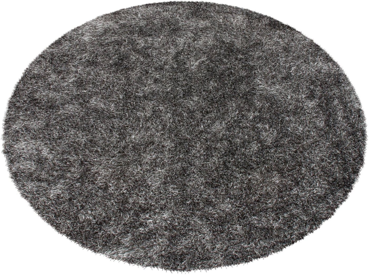 Hochflor-Teppich Alga, Bruno Banani, rund, Höhe: 40 mm, Uni-Farben, besonders weich und kuschelig von Bruno Banani