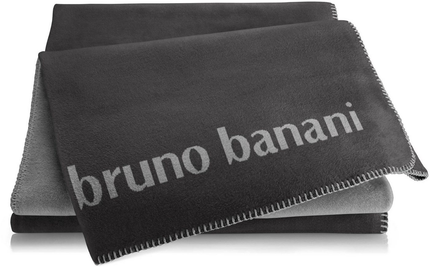 Wohndecke Bruno Banani, Bruno Banani, mit modernem Zierstich von Bruno Banani