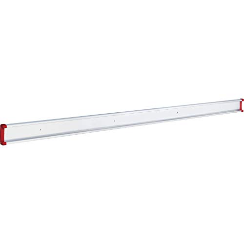 BRUNS Führungs-Schiene | Länge: 1000 mm | 1 Stück | ohne Geräte-Halter, Alu/Rot von Bruns