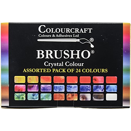 Brusho by Colourcraft, Brusho Kristallfarben, 24 Farben Brusho by Colourcraft, Brusho Kristallfarben, 24 Farben von Brusho
