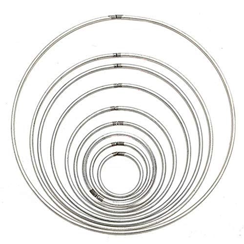 Brüssel s08 1 x 35 mm - 160 mm starker Traumfänger-Ring aus Metall für Bastelarbeiten, Traumfänger, Makramee-Projekte, Kränze, Eisen, 160mm von Brussels08