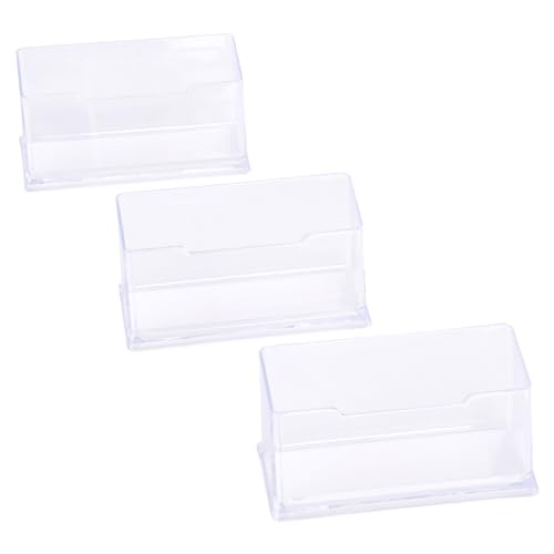 BRYNNBERG Spielkarten Box 3er Set -Transparente Aufbewahrungsbox aus Kunststoff als sicherer und robuster Kartenhalter - Acrylic Card Storage Einfach zu Öffnen und Schließen BRYNNBERG Spielkarten Box 3er Set -Transparente Aufbewahrungsbox aus Kunststoff als sicherer und robuster Kartenhalter - Acrylic Card Storage Einfach zu Öffnen und Schließen von Brynnberg