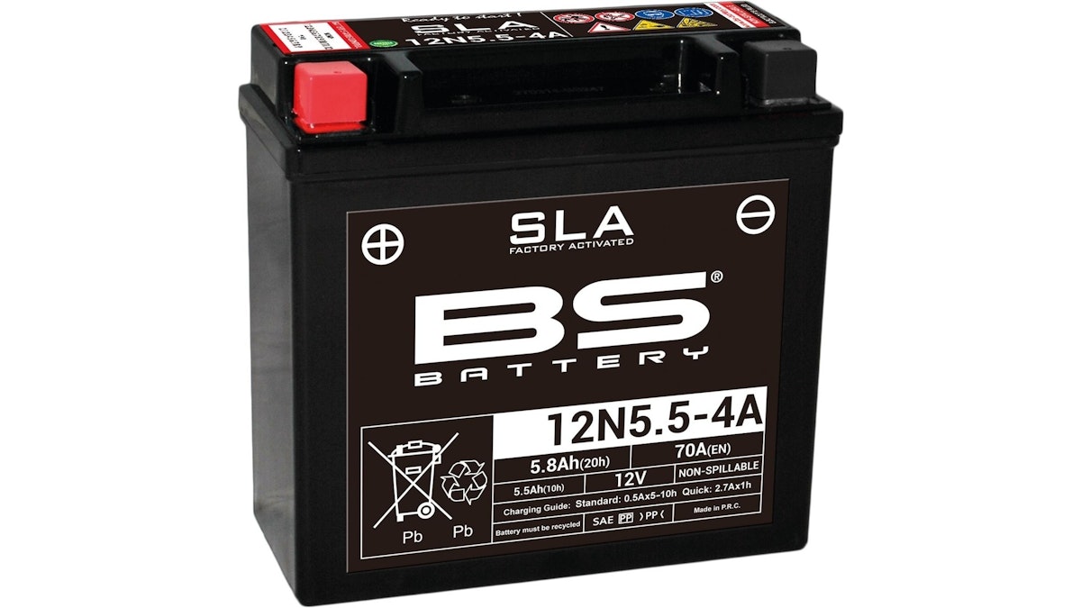 BS-Battery Batterie BS-Battery, SLA, versiegelt, Batterie "12N5, 5-4A" von Bs Battery