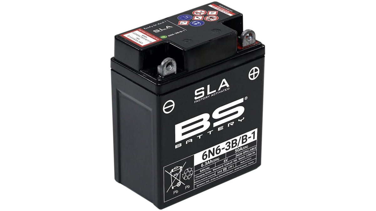 BS-Battery Batterie BS-Battery, SLA, versiegelt, Batterie "6N6-3B-1" ETN: 006 012 003 von Bs Battery