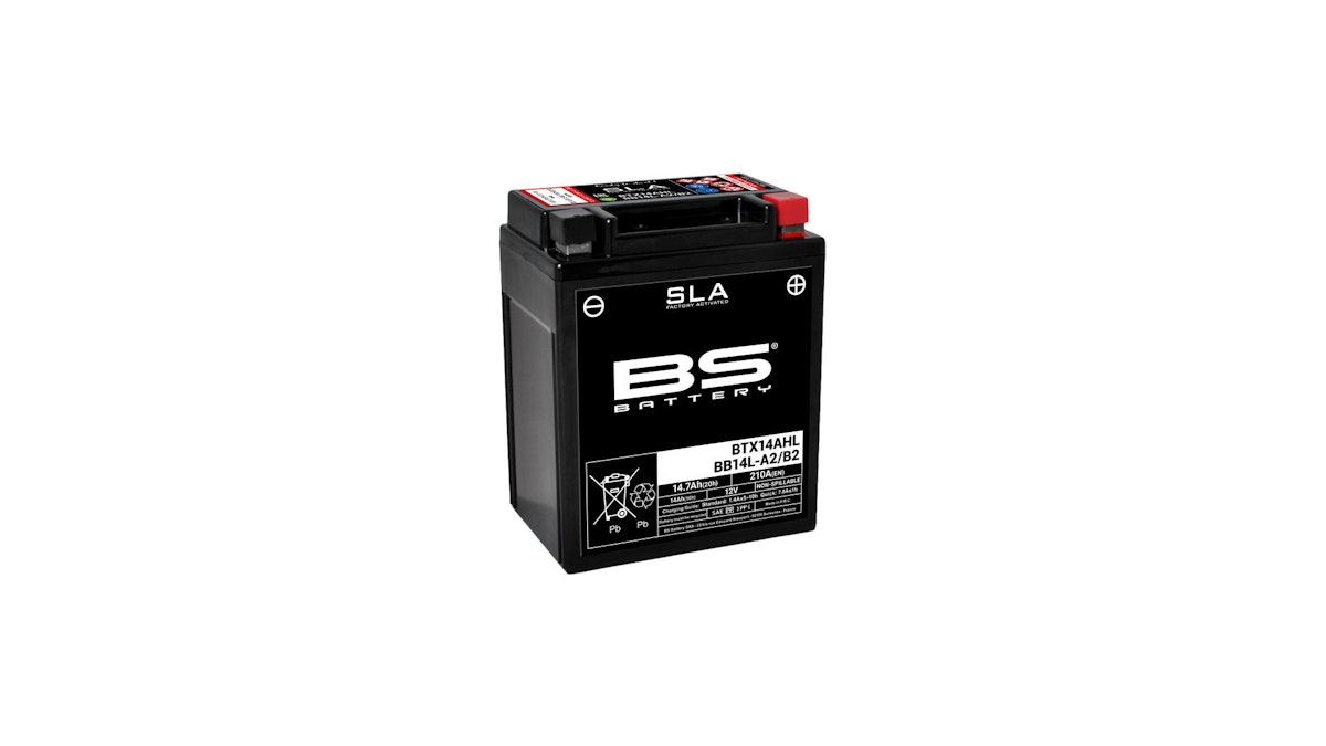BS-Battery Batterie BS-Battery, SLA, versiegelt, Batterie "YB14L-A2" ETN: 514 011 014 von Bs Battery