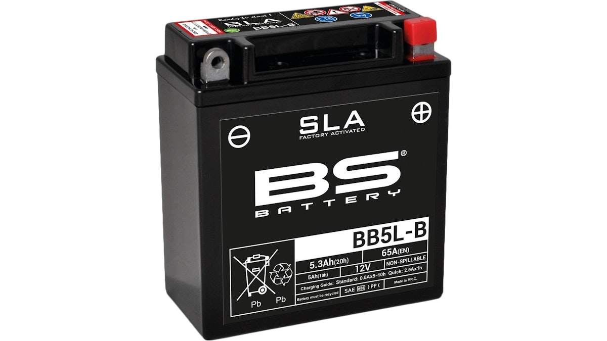 BS-Battery Batterie BS-Battery, SLA, versiegelt, Batterie "YB5L-B" ETN: 505 012 003 von Bs Battery