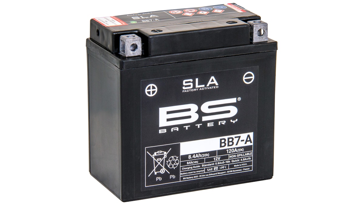 BS-Battery Batterie BS-Battery, SLA, versiegelt, Batterie "YB7-A" ETN: 508 013 008 von Bs Battery