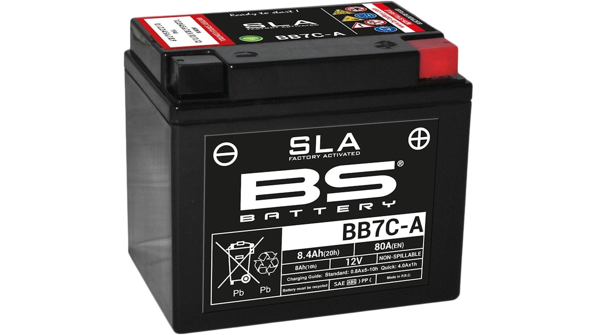 BS-Battery Batterie BS-Battery, SLA, versiegelt, Batterie "YB7C-A" ETN: 507 101 008 von Bs Battery