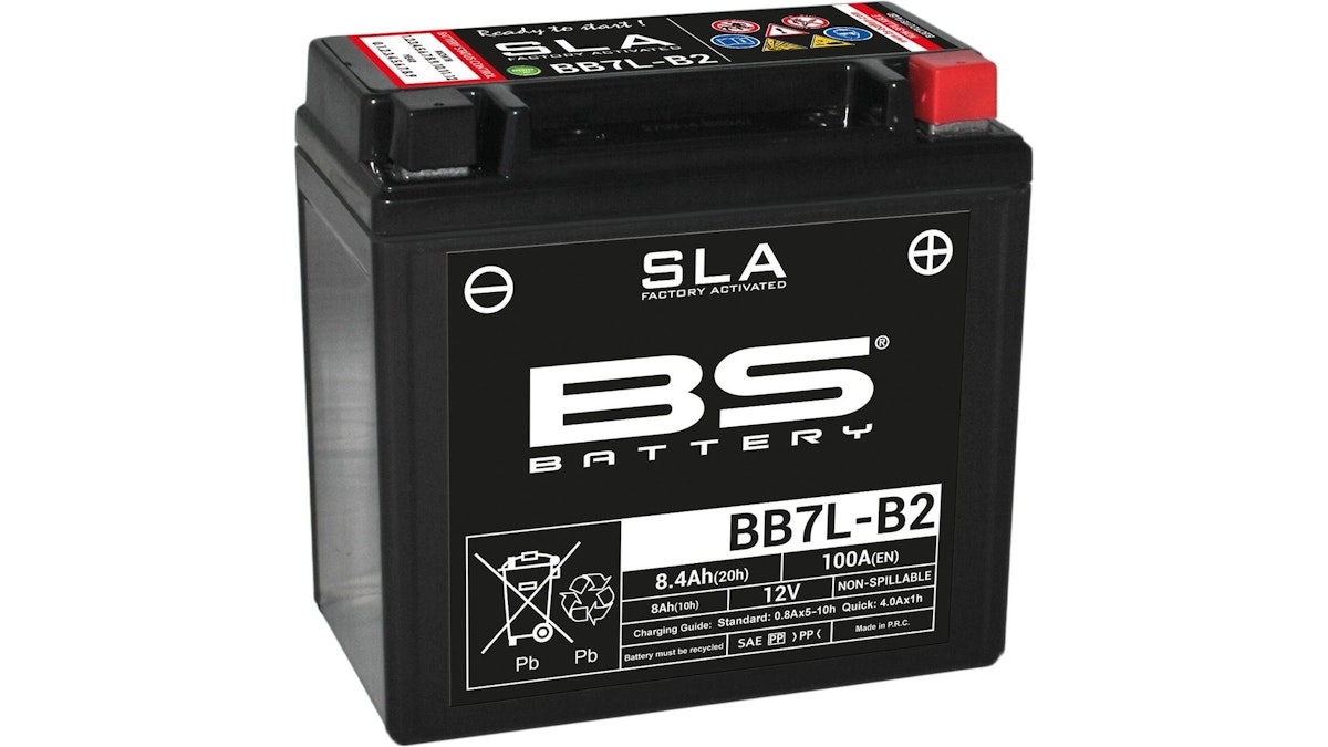 BS-Battery Batterie BS-Battery, SLA, versiegelt, Batterie "YB7L-B2" von Bs Battery