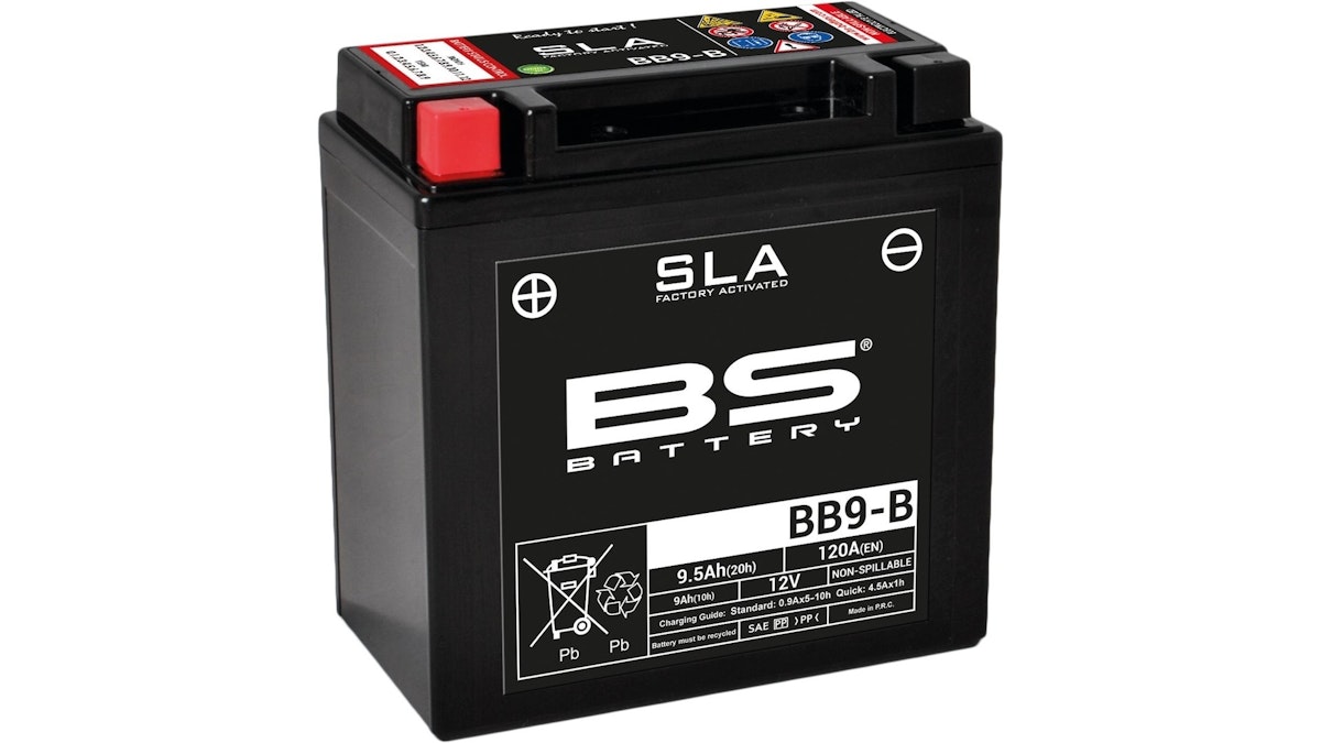 BS-Battery Batterie BS-Battery, SLA, versiegelt, Batterie "YB9-B" ETN: 509 014 008 von Bs Battery