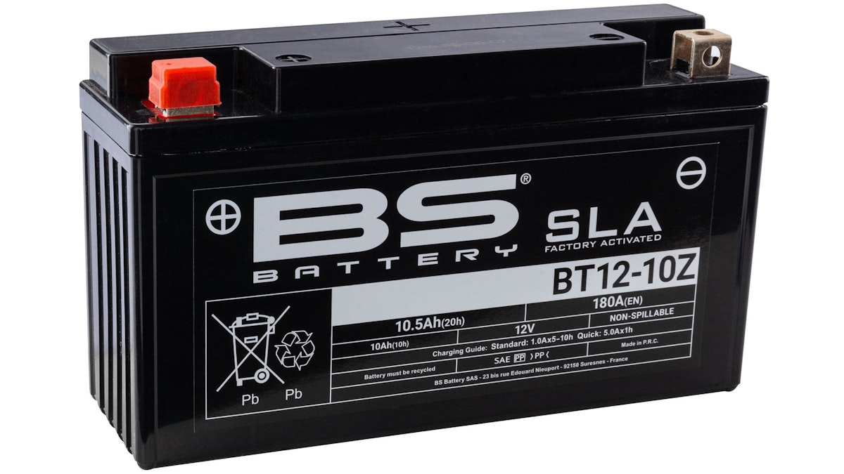 BS-Battery Batterie BS-Battery, SLA, versiegelt, Batterie "YT12-10Z" von Bs Battery