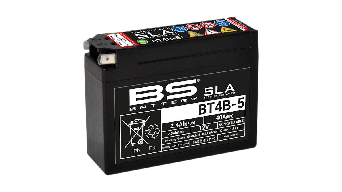 BS-Battery Batterie BS-Battery, SLA, versiegelt, Batterie "YT4B-5" von Bs Battery