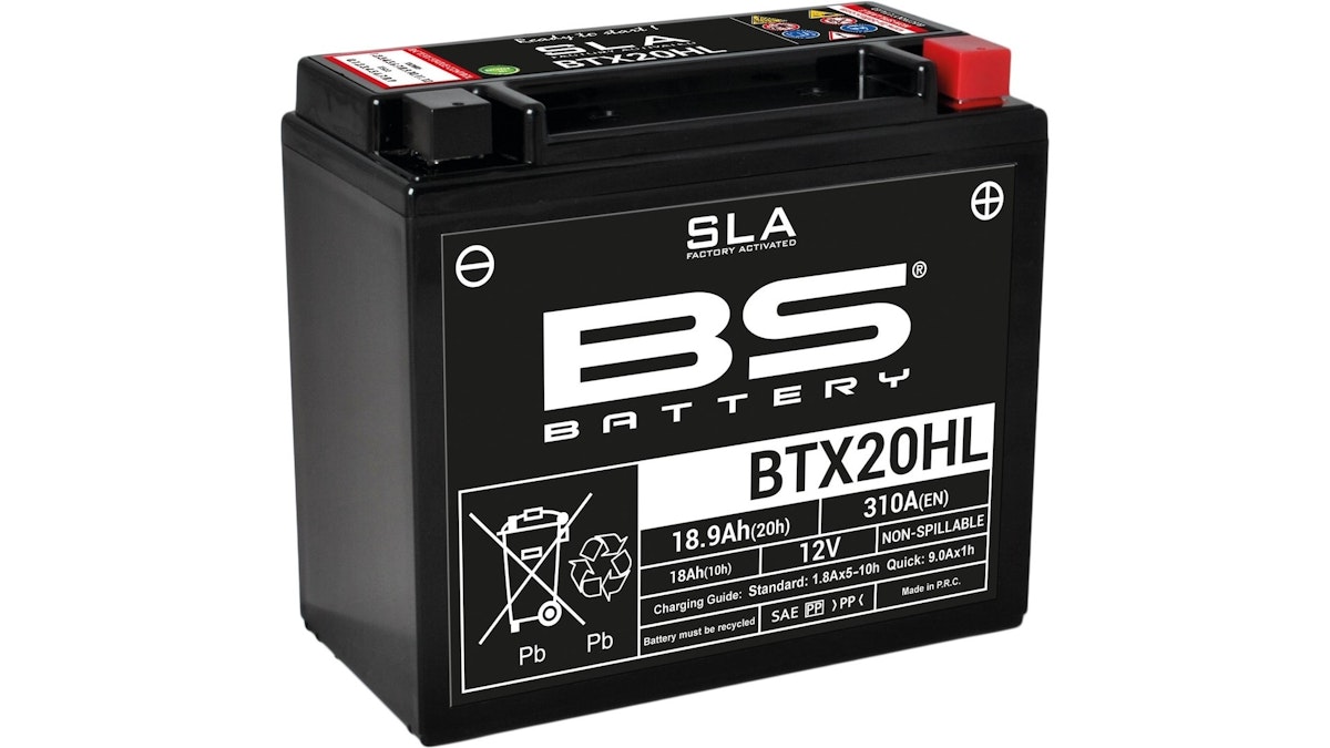 BS-Battery Batterie BS-Battery, SLA, versiegelt, Batterie "YTX20HL-BS" von Bs Battery