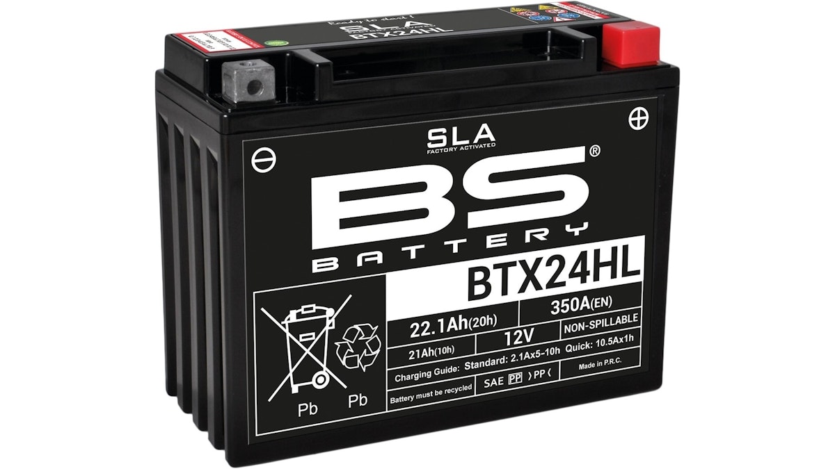 BS-Battery Batterie BS-Battery, SLA, versiegelt, Batterie "YTX24HL-BS" von Bs Battery