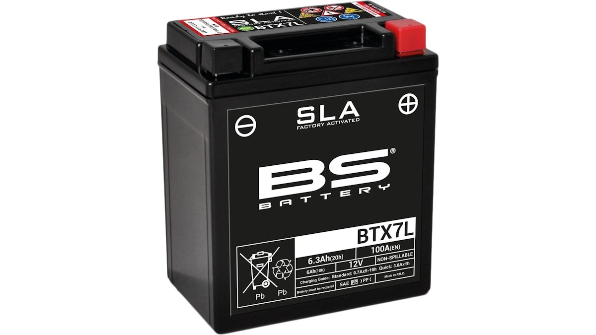 BS-Battery Batterie BS-Battery, SLA, versiegelt, Batterie "YTX7L-BS" ETN: 506 014 005 von Bs Battery