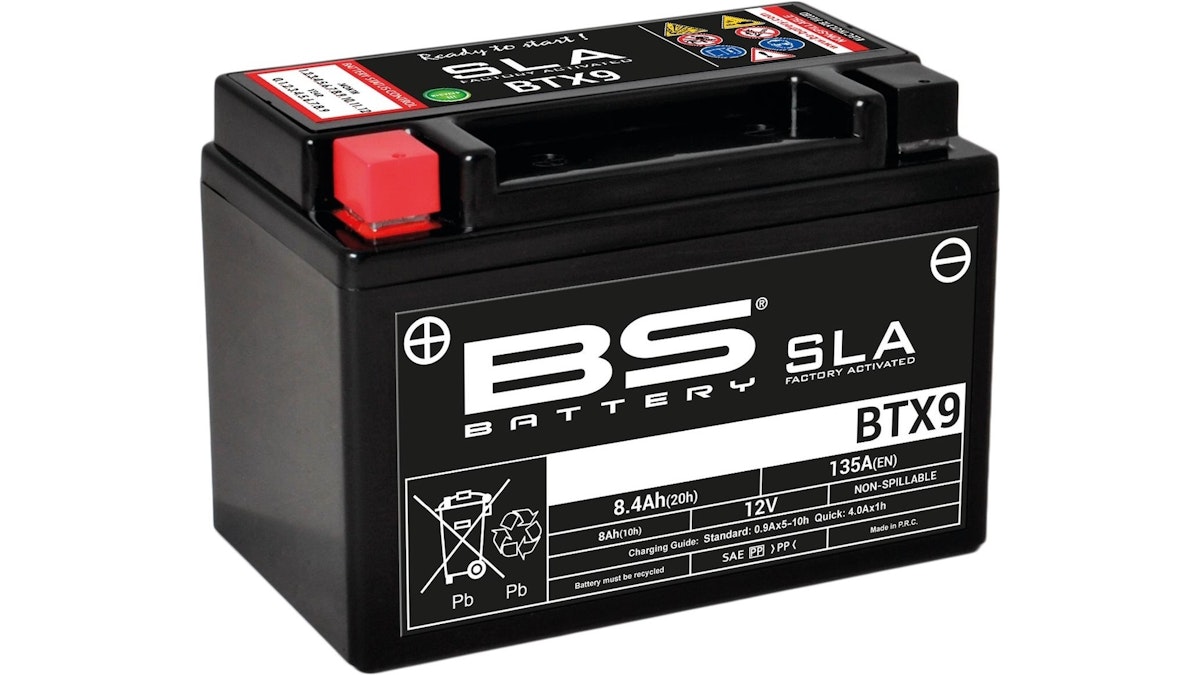 BS-Battery Batterie BS-Battery, SLA, versiegelt, Batterie "YTX9-BS" ETN: 508 012 008 von Bs Battery