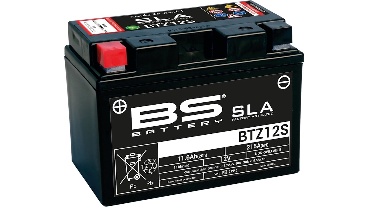 BS-Battery Batterie BS-Battery, SLA, versiegelt, Batterie "YTZ12S-BS" ETN: 509 901 020 von Bs Battery
