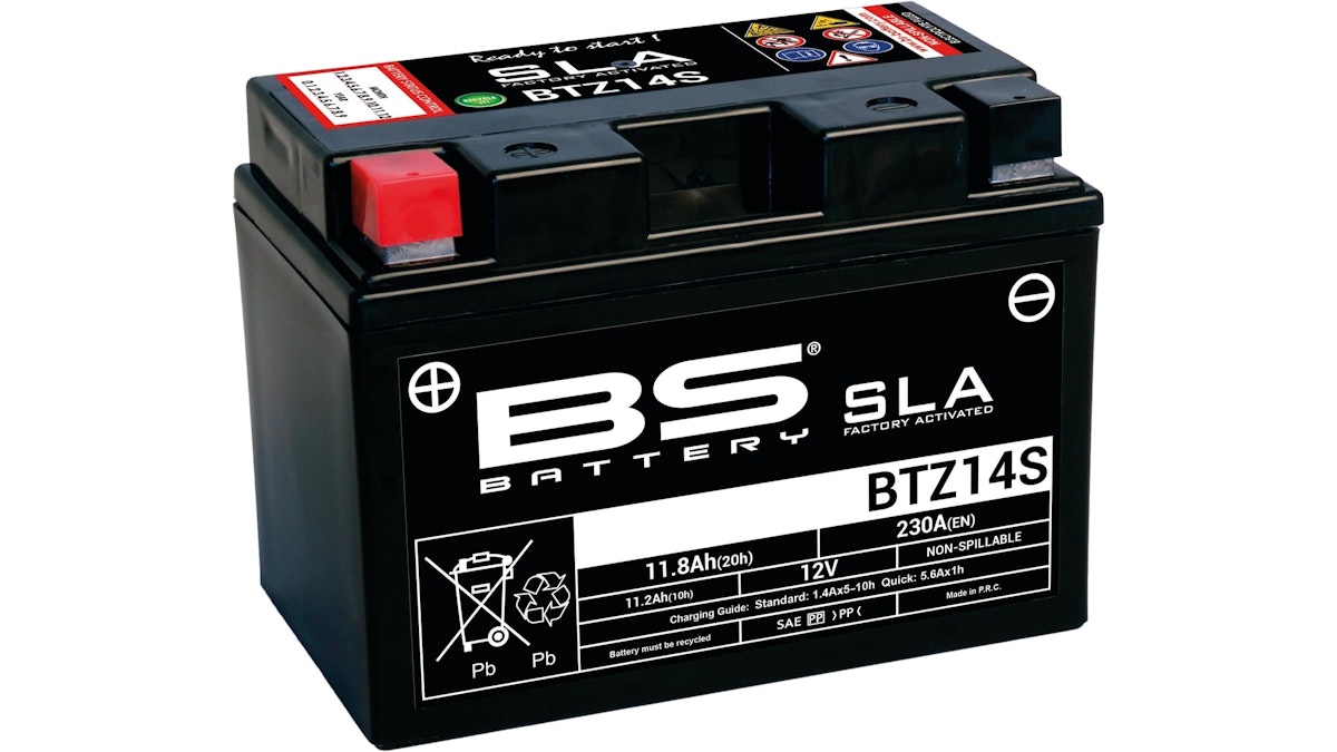 BS-Battery Batterie BS-Battery, SLA, versiegelt, Batterie "YTZ14S-BS" ETN: 511 902 023 von Bs Battery