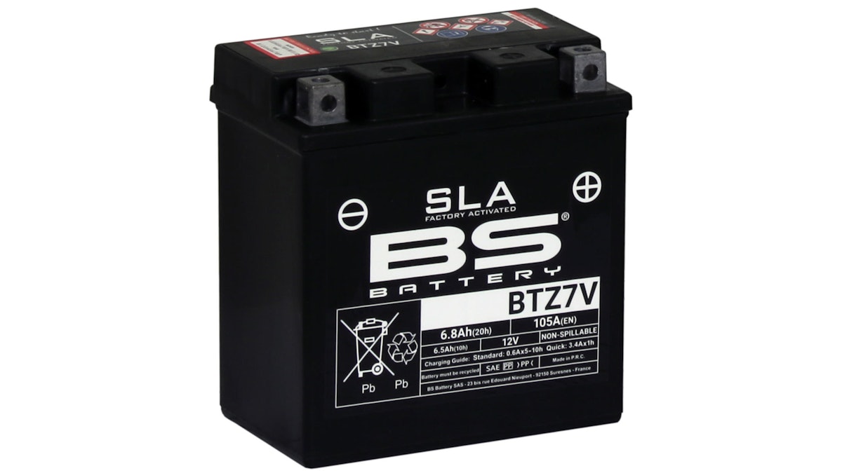 BS-Battery Batterie BS-Battery, SLA, versiegelt, Batterie "YTZ7V" von Bs Battery