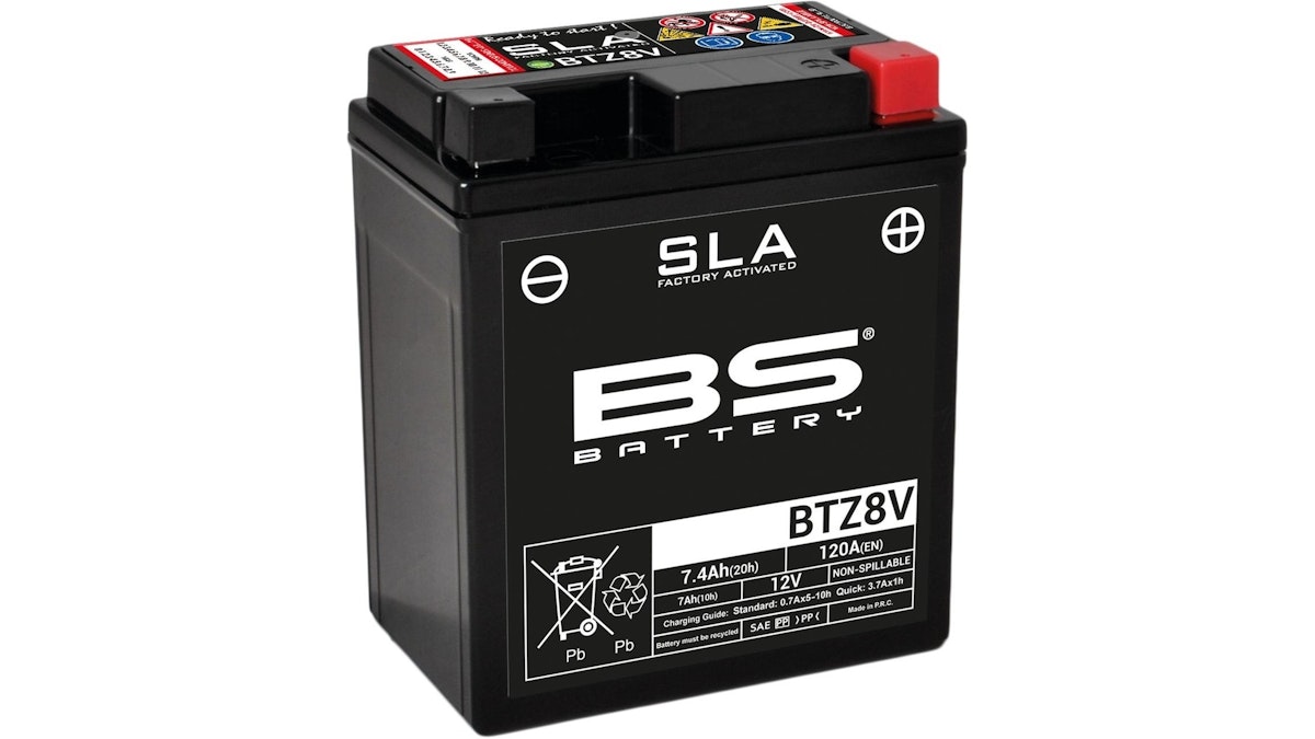 BS-Battery Batterie BS-Battery, SLA, versiegelt, Batterie "YTZ8V" von Bs Battery