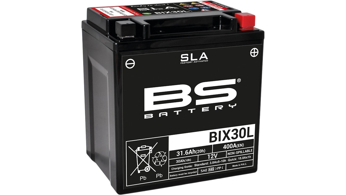 BS-Battery Batterie BS-Battery, SLA, verstärkt, Batterie "YIX30L-BS" von Bs Battery