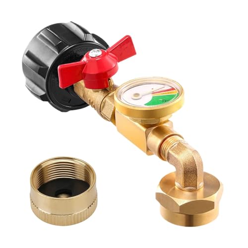 0.5kg Refill Adapter, Propangasflasche Nachfülladapter, 90 Grad Ellenbogen Adapter, Transfer Adapter mit Messgerät, Camping Nachfüller, 0.5kg Tank Refill Adapter, BBQ 0.5kg Refill Adapter, Propangasflasche Nachfülladapter, 90 Grad Ellenbogen Adapter, Transfer Adapter mit Messgerät, Camping Nachfüller, 0.5kg Tank Refill Adapter, BBQ von Bsbkoj