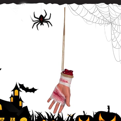 Abgetrennte Körperteile, blutiges Körperteil Halloween Streich Dekorationen, Gruselige Requisiten für Urlaubsterrasse, Spukhaus, Rasenparty, Karneval, Garten und Vorgarten, Hand 61g & Fuß 143g Abgetrennte Körperteile, blutiges Körperteil Halloween Streich Dekorationen, Gruselige Requisiten für Urlaubsterrasse, Spukhaus, Rasenparty, Karneval, Garten und Vorgarten, Hand 61g & Fuß 143g von Bsbkoj