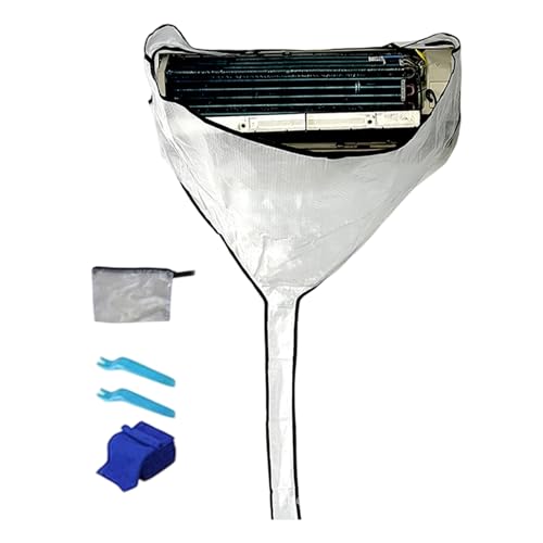 Air Conditioner Cleaning Kit, Professional Split AC Unit Wash Hood Bag, wiederverwendbar & Waterproof Cleaning Cover for Efficient Dust and Dirt Removal in Bedroom, Kitchen, Home, Apartment, Dorm von Bsbkoj