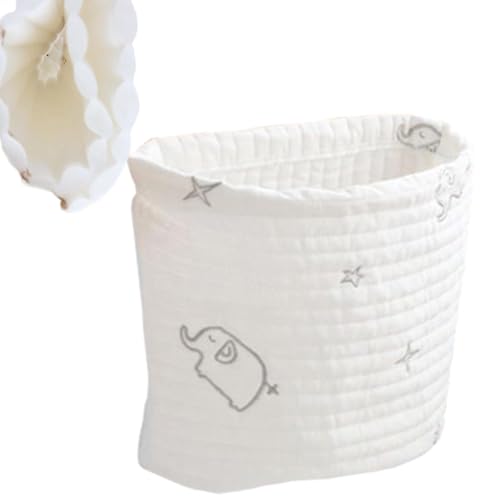 Baby-Nachttischtasche, Babybett-Organizer, rutschfester Bett-Etagen-Aufbewahrungshalter (21 x 20 cm), tragbar, ideal für Kinderzimmer, Windeln, Spielzeug, Kleidung, Schlafsaal-Artikel von Bsbkoj