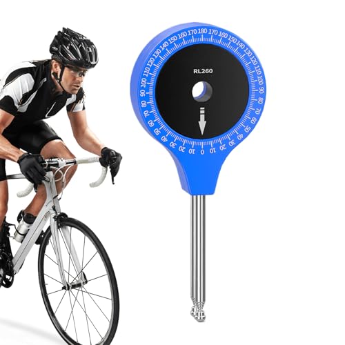 Knee Bend Measurements Tool, Cycling Telescopic Angle Finder, Joint Protractor for Knees Elbow Fitting, Accurate Road Riding and Motion Angle Measurement Tools, 5.51x14.17 inches von Bsbkoj