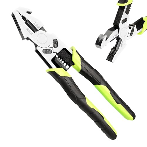 Multifunktionale Drahtzange, 21,6 x 6,4 x 2,5 cm, Kabel-Service-Werkzeug, tragbarer Abisolierzange und Schneider, präziser Drahtschäler, Ihr Werkzeugset für elektrische Arbeiten und Reparaturen zu Multifunktionale Drahtzange, 21,6 x 6,4 x 2,5 cm, Kabel-Service-Werkzeug, tragbarer Abisolierzange und Schneider, präziser Drahtschäler, Ihr Werkzeugset für elektrische Arbeiten und Reparaturen zu von Bsbkoj