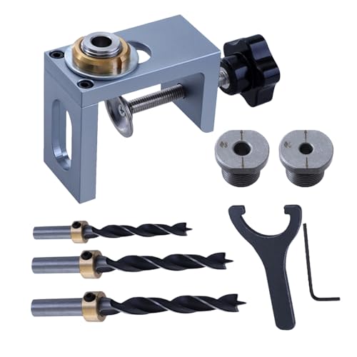 Schranktür-Werkzeug, verstellbare Installation, 3,15 x 1,57 x 2,76 Zoll, Präzisionsführung, langlebiges Design, Alignment System Aid für Carpentry Furniture von Bsbkoj