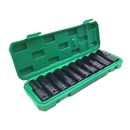 Socket Set, Nut Setter Driver Kit, Professional Shockproof Sockets Tool Set with Durable Construction for Home Maintenance, Electrical Work, Garage Repairs, and Workshop Use von Bsbkoj