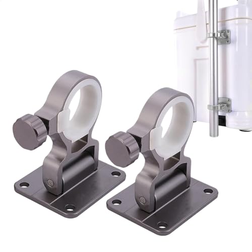 Terrassenschirm-Halterung, 2 x Baldachin-Stangen-Clip-Ständer, 6 x 4,1 x 5,1 cm, vielseitig und kompakt, Regenschirm-Clip-Montagehalterung für Deck, Balkon, Hof Terrassenschirm-Halterung, 2 x Baldachin-Stangen-Clip-Ständer, 6 x 4,1 x 5,1 cm, vielseitig und kompakt, Regenschirm-Clip-Montagehalterung für Deck, Balkon, Hof von Bsbkoj