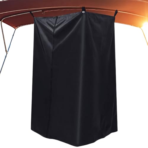 Tragbarer Ankleideraum, faltbares Sichtschutz-Umkleidezelt, 180 x 75 x 67 cm, leichtes Pop-Up-Design, schnell aufzubauen, wasserdichter Stoff, Reisegröße für Camping, , Boot von Bsbkoj