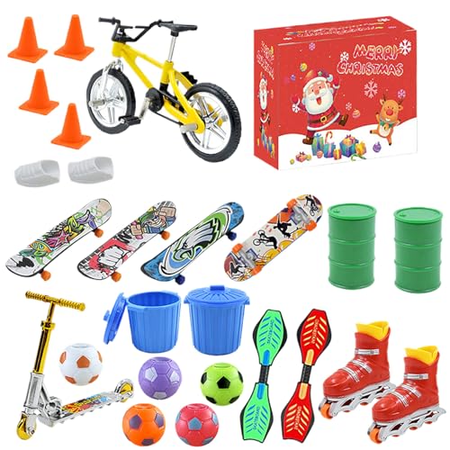 Weihnachts -Countdown -Kalender - 24 - -Fingerspitzenspielzeug -Countdown -Set für kreative entspannende Spaß, Stressabbaugeräte für Erwachsene, Teenager, Kinder, Freunde, Weihnachtsfeier, Geschen Weihnachts -Countdown -Kalender - 24 - -Fingerspitzenspielzeug -Countdown -Set für kreative entspannende Spaß, Stressabbaugeräte für Erwachsene, Teenager, Kinder, Freunde, Weihnachtsfeier, Geschen von Bsbkoj