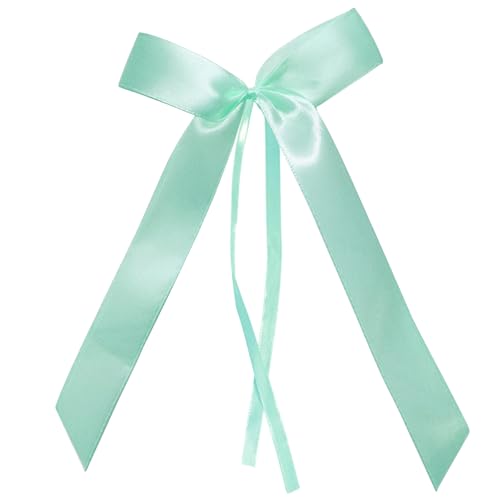 100 StüCk Deko Schleifen Geschenkschleifen Schleifenband Hochzeit Dekoschleife GroßEs Geschenk BöGen Autoschleifen FüR Hochzeit Geburtstage Geschenkverpackung Auto Deko TüTen ZuckertüTen (Grün) von Bseical
