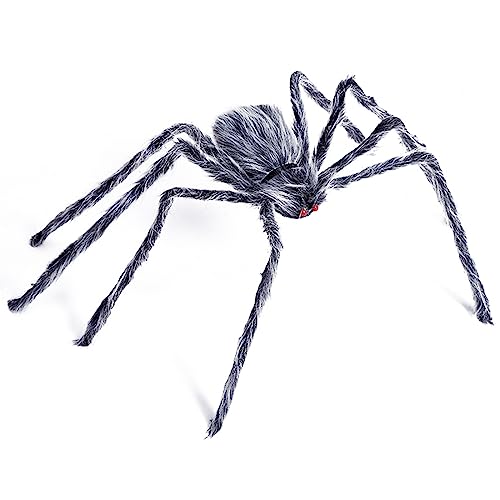 Halloween Deko Aussen Spinnen, Spinne Halloween Groß 125cm, Halloween Deko Garten Gruselig, Halloween Spinne Plüsch, Grusel Dekoration, Karneval Outdoor Indoor Garten Party Riesenspinne Hängend Deko Halloween Deko Aussen Spinnen, Spinne Halloween Groß 125cm, Halloween Deko Garten Gruselig, Halloween Spinne Plüsch, Grusel Dekoration, Karneval Outdoor Indoor Garten Party Riesenspinne Hängend Deko von Bseical