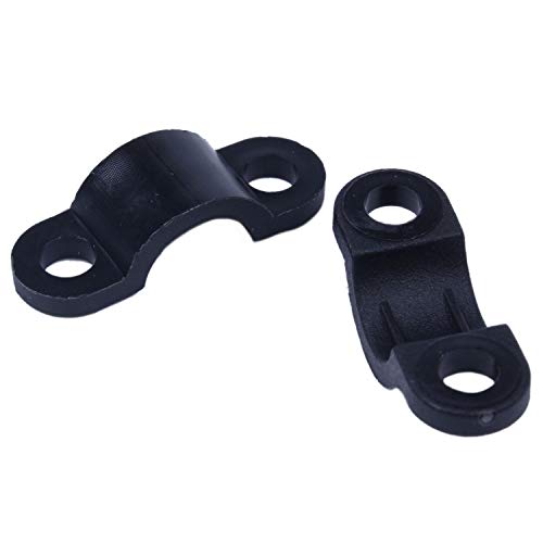 Bsowte 70 Stück Kabelbinder für gebogenes Kabel mit Schrauben, 21 x 7 mm für 3 mm Draht Bsowte 70 Stück Kabelbinder für gebogenes Kabel mit Schrauben, 21 x 7 mm für 3 mm Draht von Bsowte