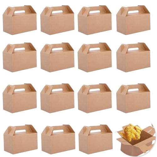 15 Stück Kraftpapier Verpackungsbox, 21 * 13 * 11cm Take Away Box, Pappschachteln mit Deckel, Braune Kraftpapier Boxen, Kraftpapier Lebensmittelbox, für Geschenk, Brathähnchen, Kuchen, Gebäck 15 Stück Kraftpapier Verpackungsbox, 21 * 13 * 11cm Take Away Box, Pappschachteln mit Deckel, Braune Kraftpapier Boxen, Kraftpapier Lebensmittelbox, für Geschenk, Brathähnchen, Kuchen, Gebäck von Bssowe