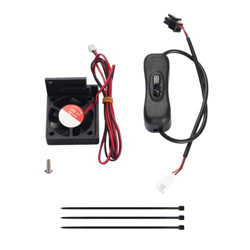 Btgghytr Der 4-cm Kühlventilator DC24V Für Den Labor Extrudermotor Verbessert Die Kühlung Und Sorgt Für Einen Leisen Und Effizienten Betrieb von Btgghytr