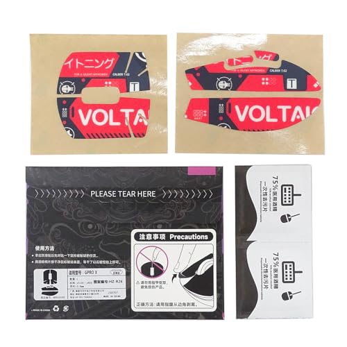 Btgghytr Mouse-Skates, Seitenaufkleber für X, superleichte Maus, Wicking, vorgeschnitten Btgghytr Mouse-Skates, Seitenaufkleber für X, superleichte Maus, Wicking, vorgeschnitten von Btgghytr