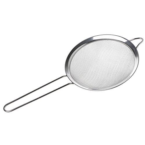 Küchensieb aus Edelstahl, Mehl, Teesieb, Sieb, Sieb, Filtersieb von Btgghytr